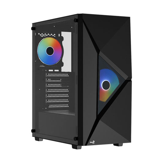GAB AEROCOOL PLAYER G-BK-V1 NEGRO CRIS TEMP RGB ATX/MATX/MITX