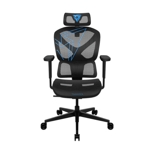 SILLA THUNDER X3 YTC RACER ESPUMA DE ALTA DENSIDAD CON COBERTURA DE PU 150KG BLUE