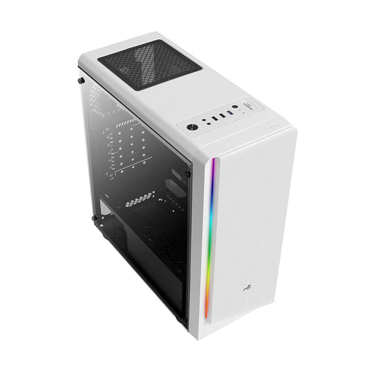 GAB AEROCOOL RIFT BLANCO, RGB, ATX