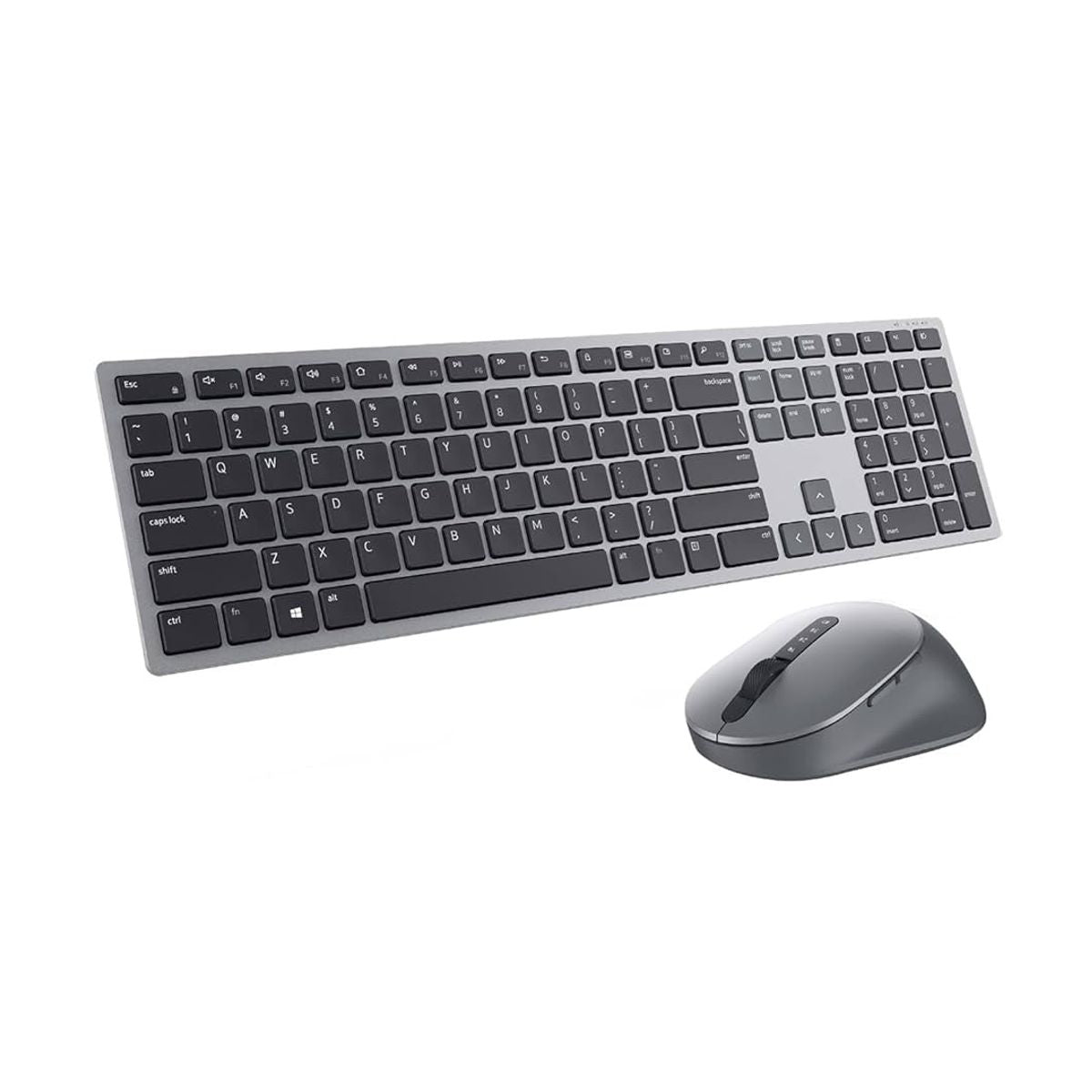DELL Kit Teclado y Mouse Premier  KM7321W INGLES 580-AJIX. Color Gris titan - USB Inalambrico Bluetooth/RF Mouse - Optico - 4000 dpi - 7 Boton - Rueda de d - 