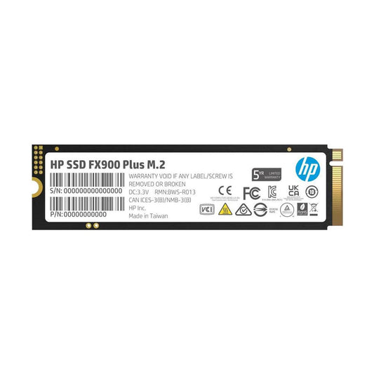 UNIDAD SSD M.2 HP 1TB (7F617AA) FX900 PLUS, PCIE GEN4X4, 7100MB/S
