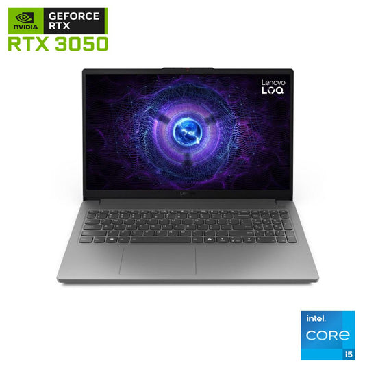 Lenovo LOQ 15IAX9E - Intel Core i5-12450HX, Ram 8GB, 512GB SSD, NVIDIA GeForce RTX 3050 6GB GDDR6, 15.6 Pulgadas, W11 Home