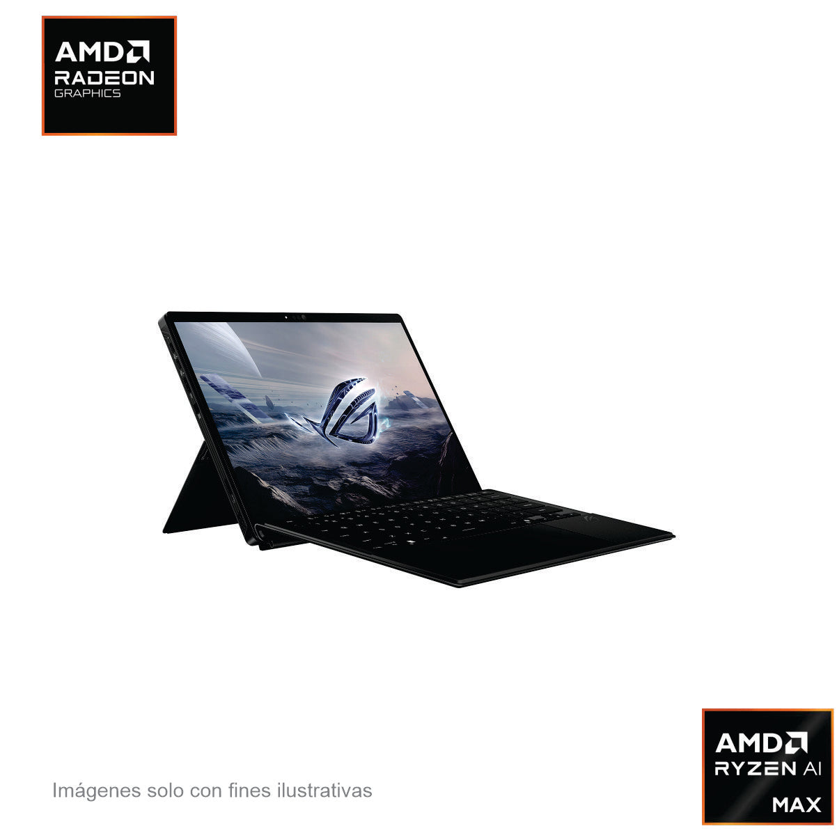 Laptop ASUS Gaming ROG Flow Z13 - 13.4 Pulgadas, 2.5K, AMD Ryzen AI Max 390, 32GB, 1TB SSD, Windows 11 Home, Wi-Fi 7 + Bluetooth 5.4, Teclado en Espanol