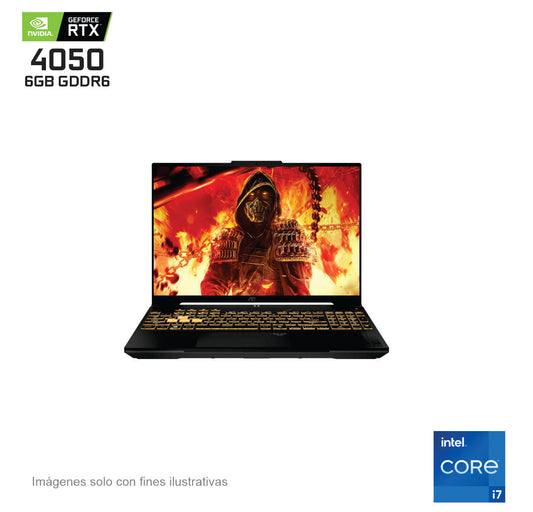 Laptop ASUS Gamer TUF F16 16 Pulgadas - Intel Core i7-13620H, NVIDIA GeForce RTX 4060, 16GB, 1TB SSD, Windows 11 Home, Wi-Fi 6 + Bluetooth 5.1