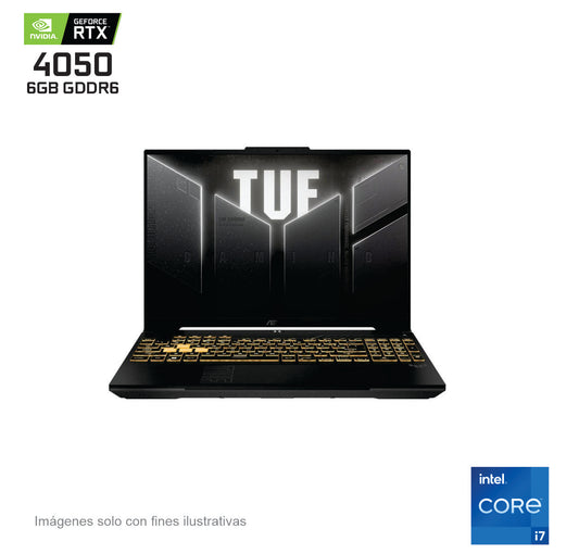 Laptop ASUS Gamer TUF F16 16 Pulgadas - Intel Core i7-13620H, NVIDIA GeForce RTX 4060, 16GB, 1TB SSD, Windows 11 Home, Wi-Fi 6 + Bluetooth 5.1