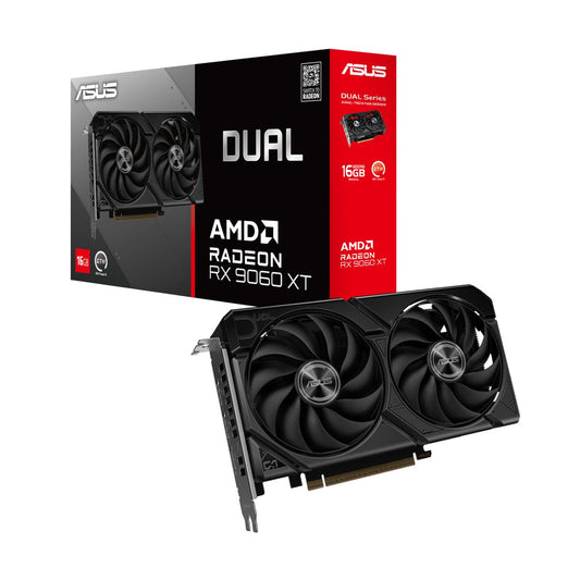 Tarjeta de Video ASUS DUAL-RX9060XT-16G AMD DDR6 - 
