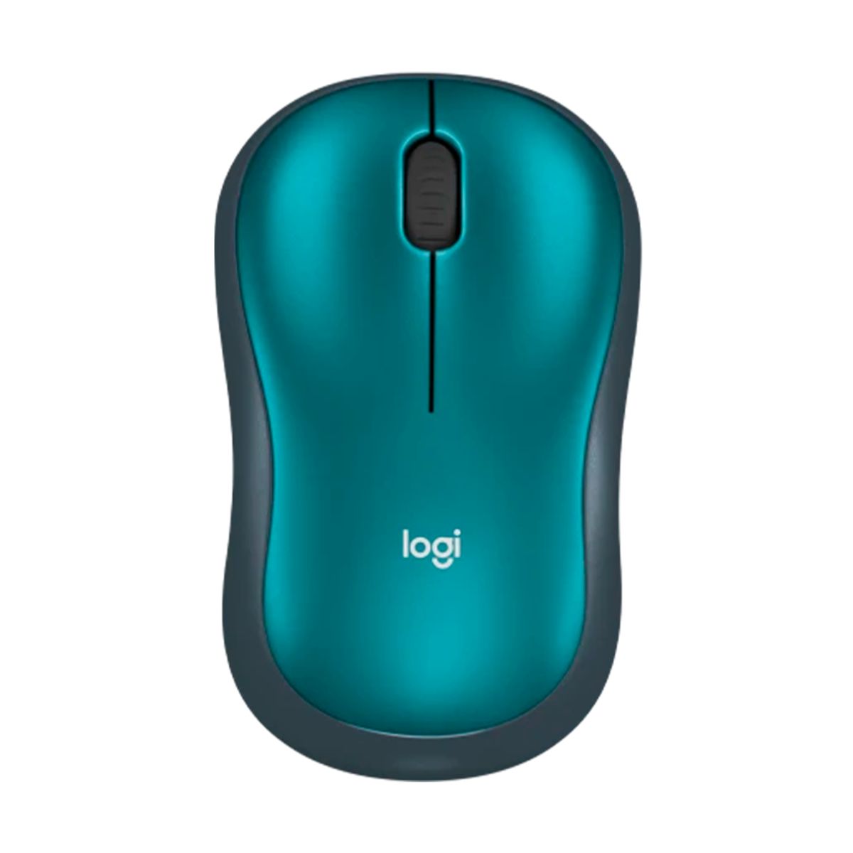 Mouse LOGITECH M185 - Negro, 3 botones, RF Wireless+USB, Optico