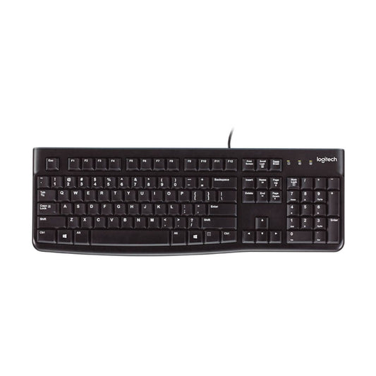 Teclado Logitech K120 USB Alámbrico Negro (Español)
