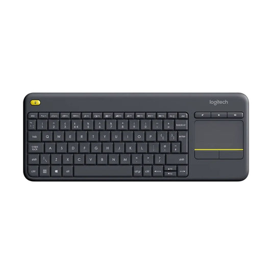 Wireless Touch Keyboard LOGITECH K400 PLUS - Negro, Inalambrico
