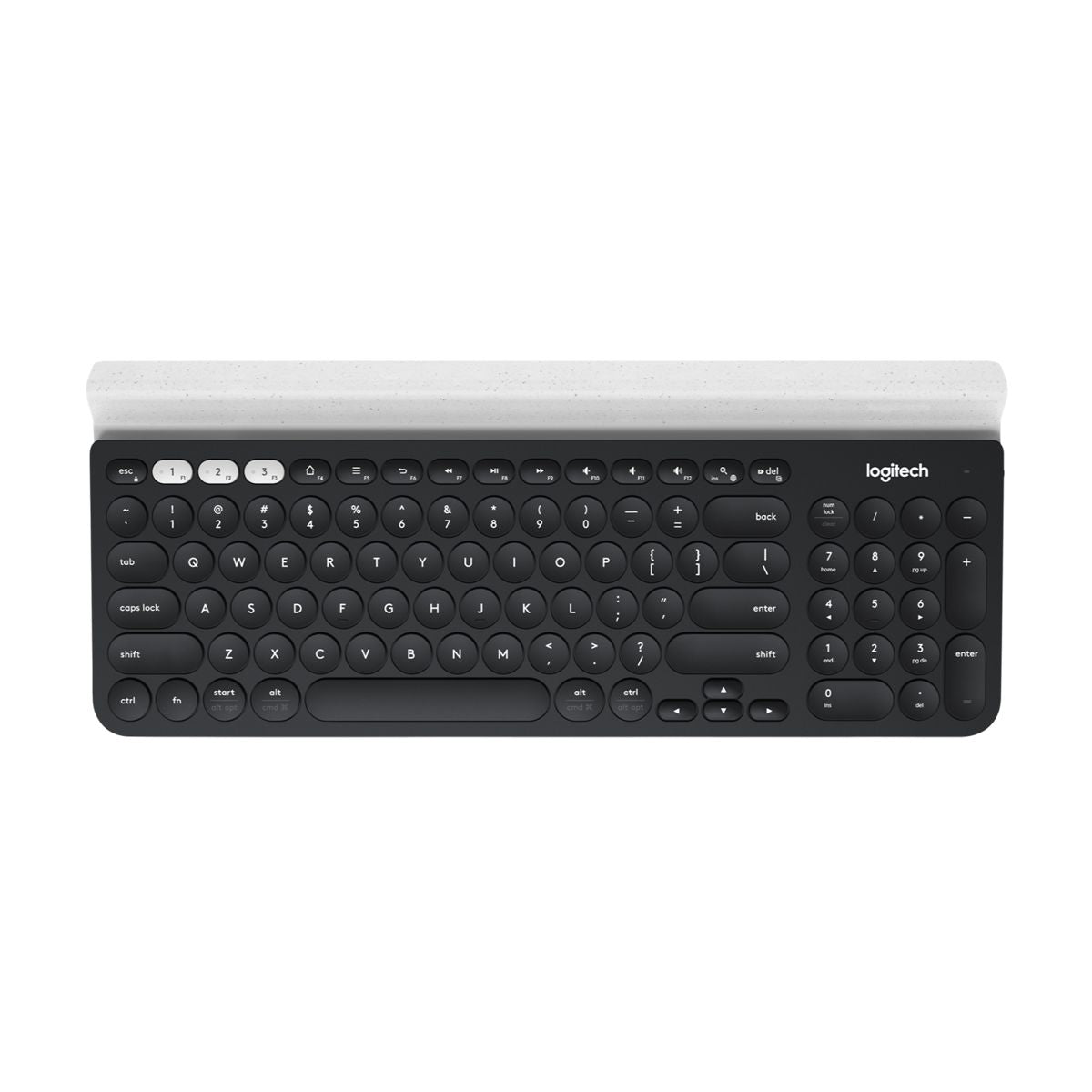 Teclado Bluetooth LOGITECH K780 - Bluetooth, QWERTY, PC/Tablet/Telefono, Inalambrico