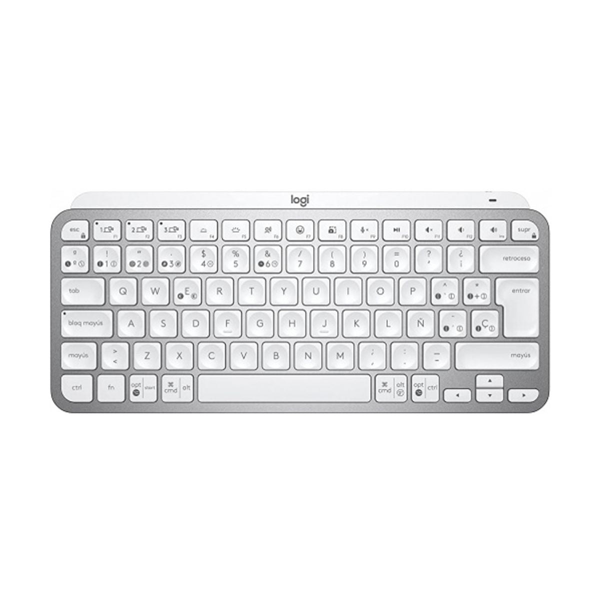 MX Keys Mini LOGITECH 920-010477 - Plata