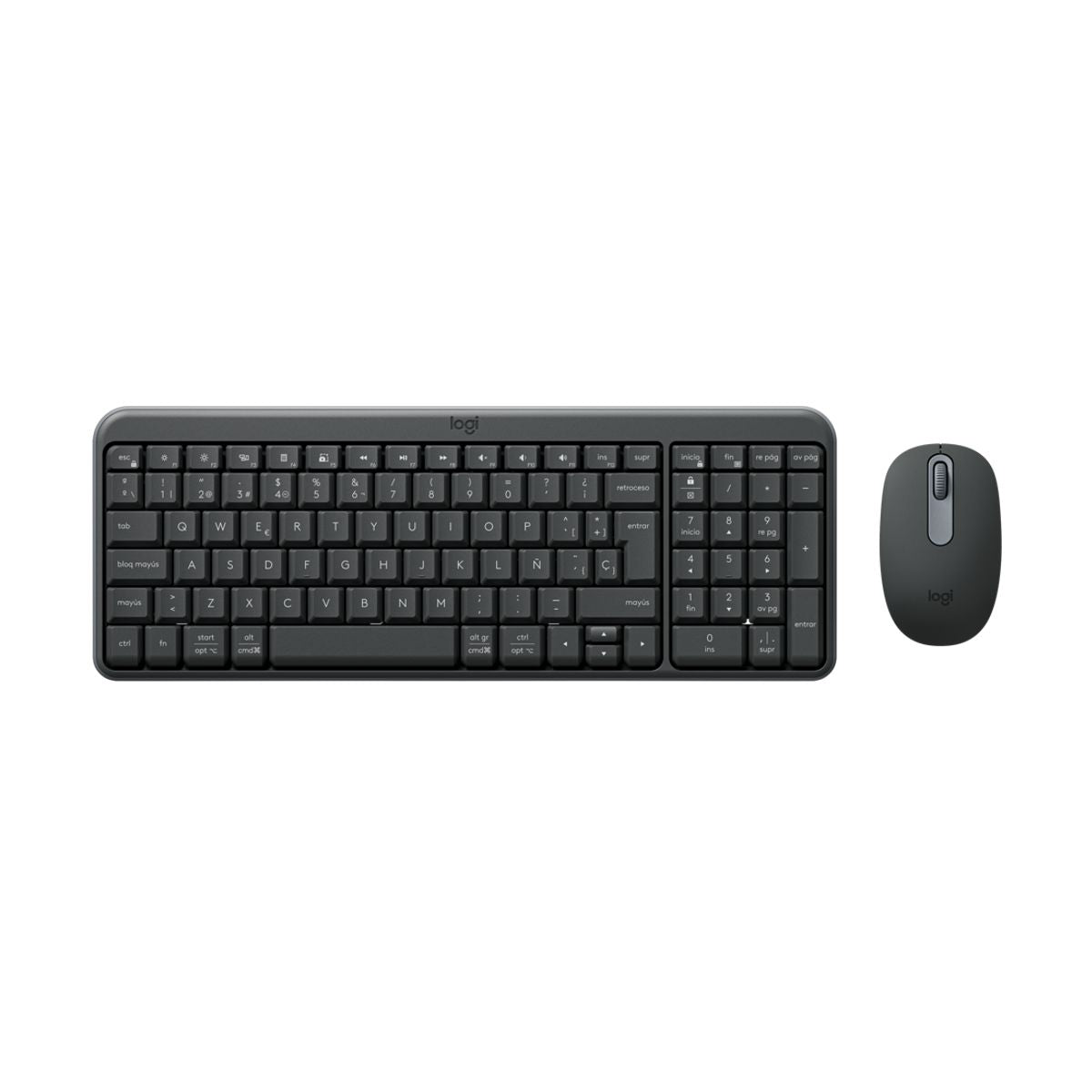 Kit Teclado y mouse Logitech 920-013513 MK250 Compact Bluetooth Wireless Combo
