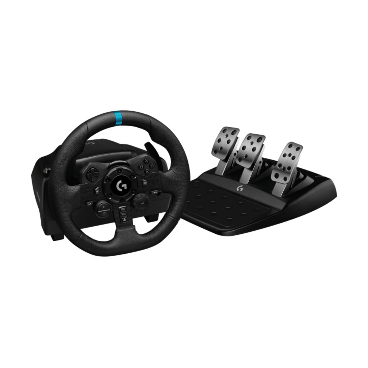 Control Gaming LOGITECH G923 - Volante y Pedal, PC, PlayStation, Alambrico, Negro