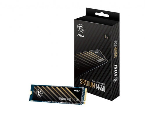 SSD MSI SPATIUM M450 1TB PCIe 4.0 NVMe M.2 2280