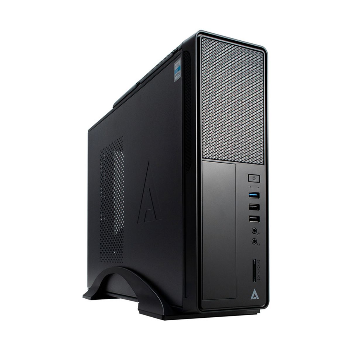 GABINETE ACTECK (AC-922760) BROOK GS470,SLIM,MICRO ATX,FUENTE SFX 500W,2*USB 2.0,1*USB 3.0,NEGRO