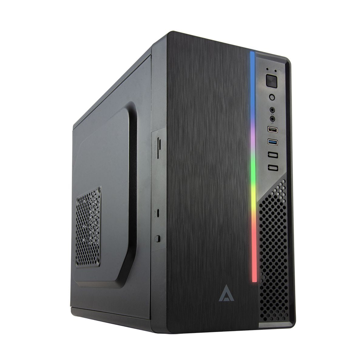 Gabinete ACTECK ULTRON/OSACA X GI445 Micro Tower Micro ATX Y Mini ITX RGB USB 3.0 Fuente 500W - 