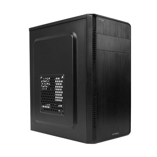 GABINETE ACTECK (AC-932547) KIOTO GI240,MICRO ATX,FUENTE 500W,1USB 2.0,1*USB 3 0,NEGRO