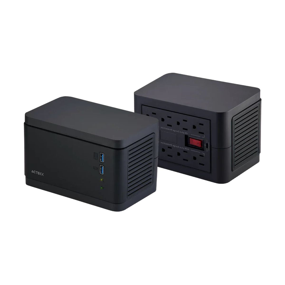 Regulador de Voltaje ENERTON PROTECT RV1200 ACTECK Advance Series - 