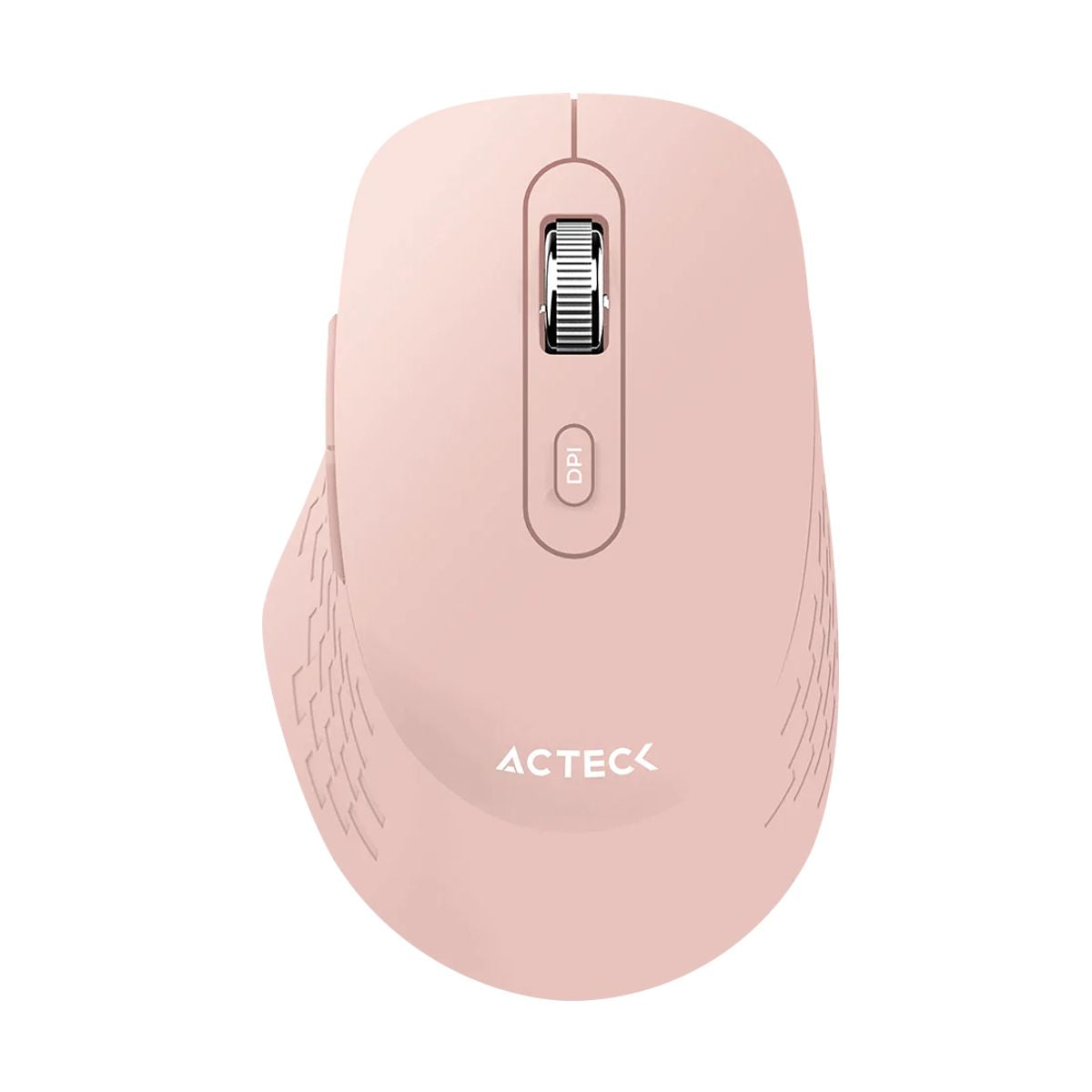 MOUSE INALAMBRICO ACTECK (AC-939850) OPTIMIZE FLOW MI480,RF USB,BT,OPTICO,1600 DPI,ROSA