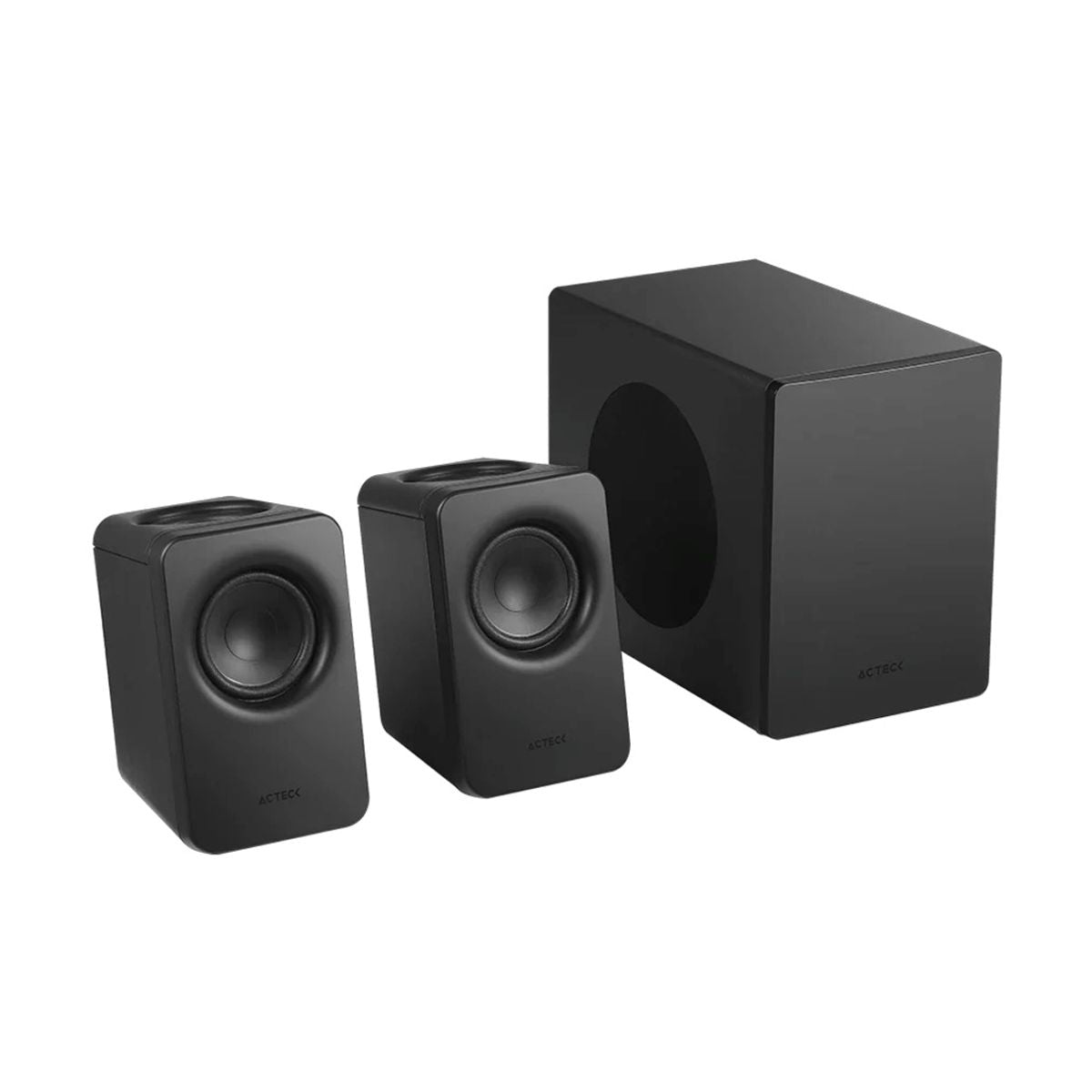 Bocinas Tipo Estudio  Dynamic Exact Mini S-PRO BS495 Advanced Series - Sonido Estereo 2.1 Canales Con Subwoofer, Potencia 60w RMS