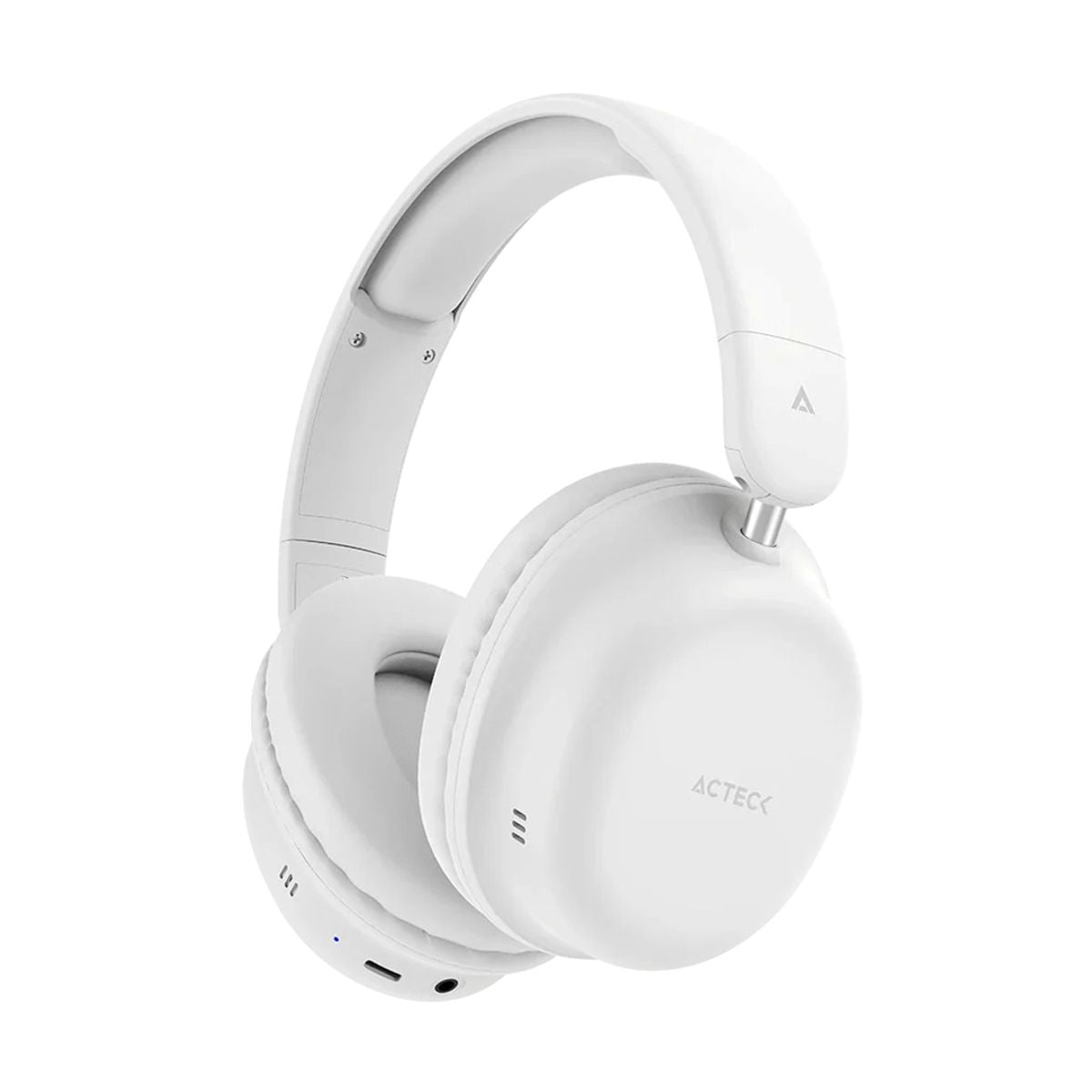 AUDIFONOS ACTECK (AC-940955)HONOUR 2PLUS HP626,INALAMBRICOS,BLUETOOTH 5.4,HASTA 25 HRS BATERIA, BLANCO