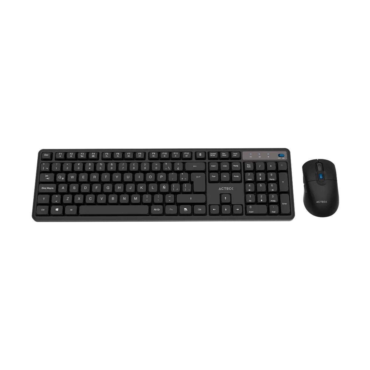 Kit Teclado y Mouse Acteck CREATOR SILENT PRO MK474  Teclado y Mouse Inalambrico - 