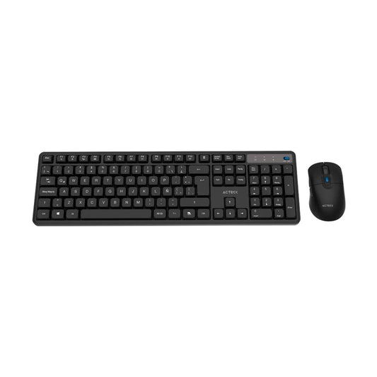 Kit Teclado y Mouse Acteck CREATOR SILENT PRO MK474  Teclado y Mouse Inalambrico - 