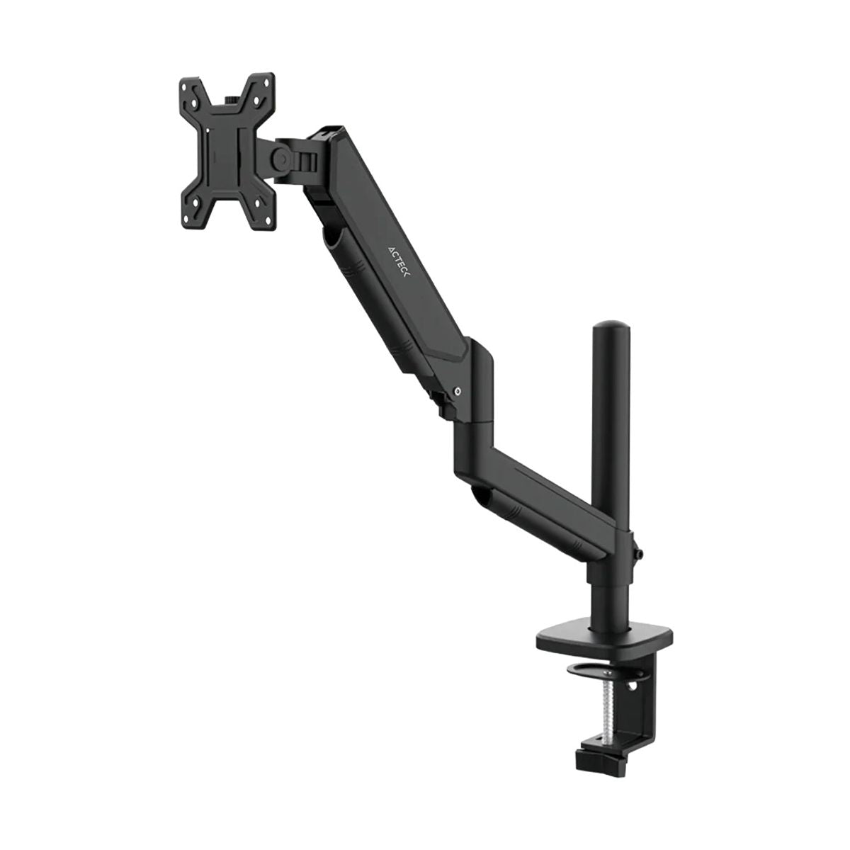 Soporte Para Monitor ENFORCE MOTION SM718  ACTECK Soporte Articulado para Monitor con Altura Ajustable con C-Clamp - 