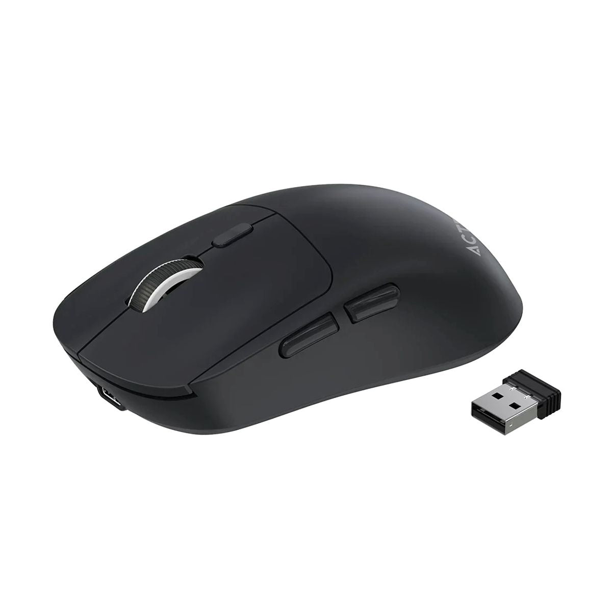 MOUSE INALAMBRICO ACTECK(AC-945646)INSTINCT CLICK MI484,HASTA 3200 DPI,2.4 GHZ+BT,6 BOTONES,RECARGALE,NEGRO