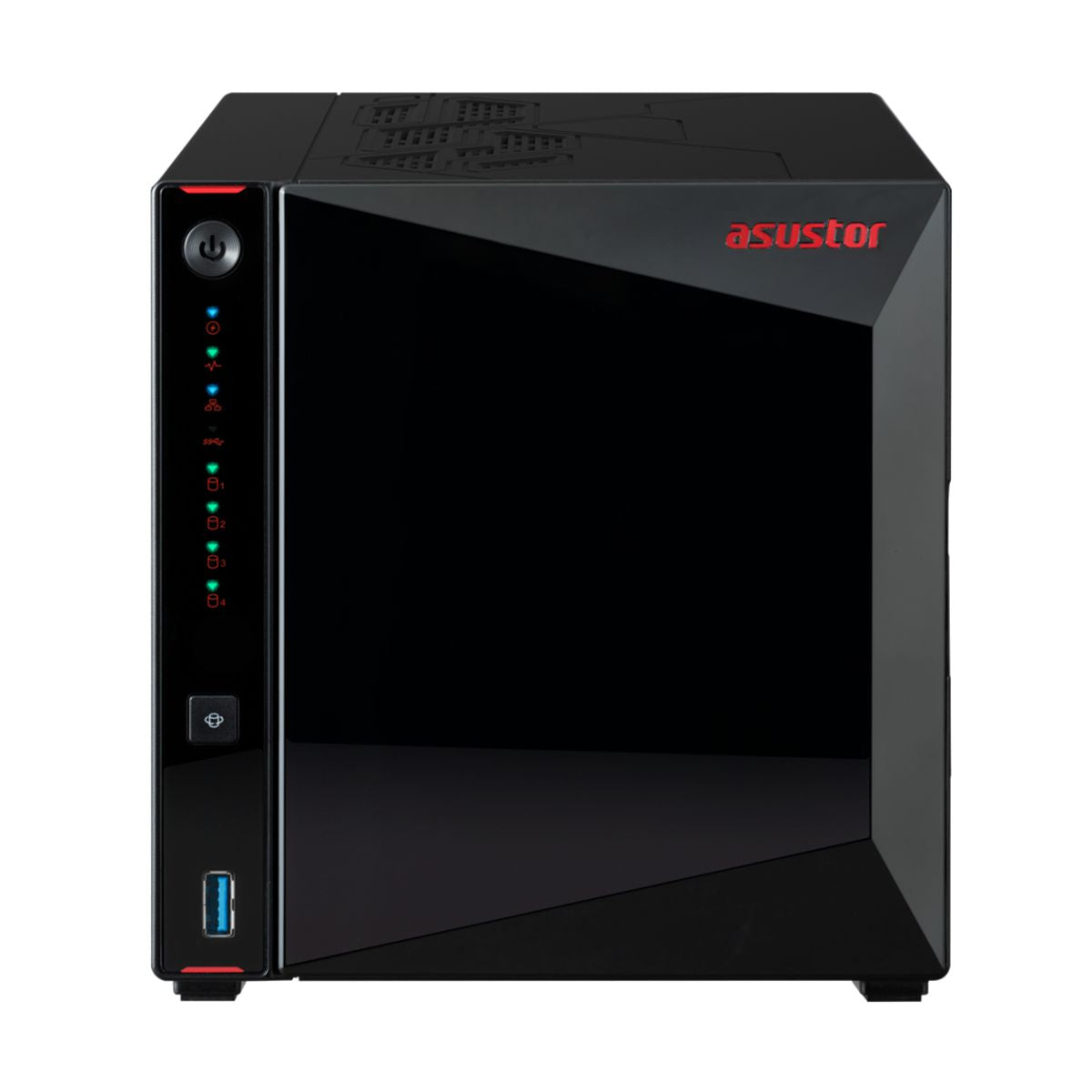 NAS ASUSTOR (AS5404T) NIMBUSTOR 4 GEN2 CELERON N5105, 4GB DDR4, 4X SATA3, 4X M.2 NVME SLOTS