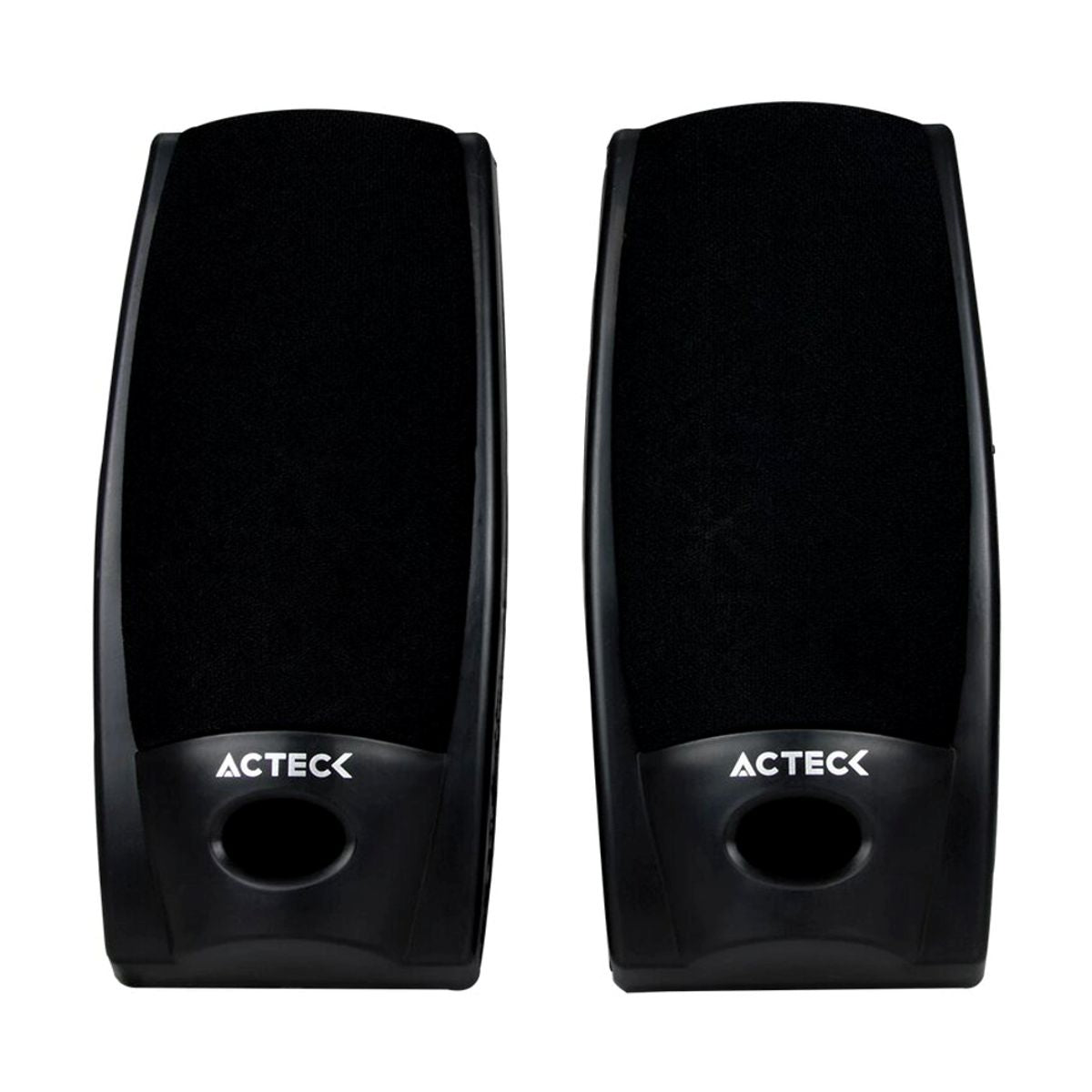 BOCINAS 2.0 ACTECK (AUBO-014) AX-2500,6 W RMS,AUX  3.5,NEGRO