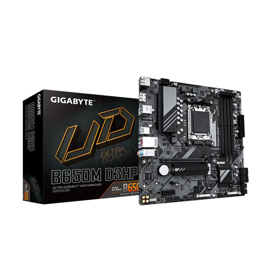 MOTHERBOARD GIGABYTE (B650M D3HP) SOCKET AM5, 4*DDR5 7600MHZ, HDMI, DP, MICRO ATX