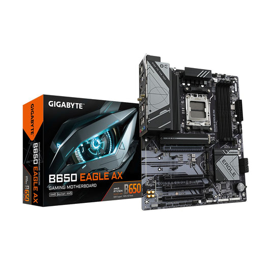 MOTHERBOARD GIGABYTE (B650 EAGLE AX) SOCKET AM5, 4*DDR5 7600MHZ, HDMI, DP, ATX