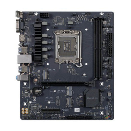 MOTHERBOARD ECS (B760H7-M2) SOCKET 1700,2*DDR5 4800MHZ,HDMI, VGA, MICRO ATX