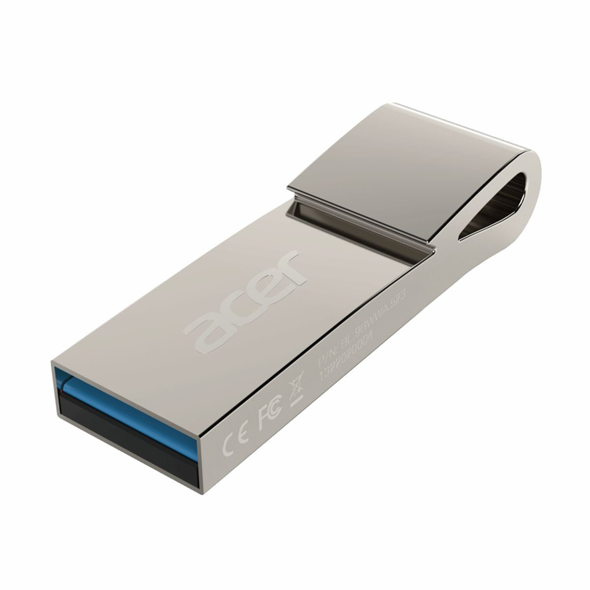 MEMORIA USB ACER (BL.9BWWA.504) 64GB, UF200, USB 2.0, METALICO