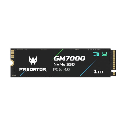 UNIDAD SSD M.2 PREDATOR 1TB (BL.9BWWR.105) GM7000, 7400 MB/S