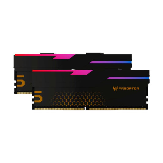 Memoria DDR5 Predator RGB modelo HERMES de 48GB (2*24GB) UDIMM 6800 MT/s BL.9BWWR.445 - 