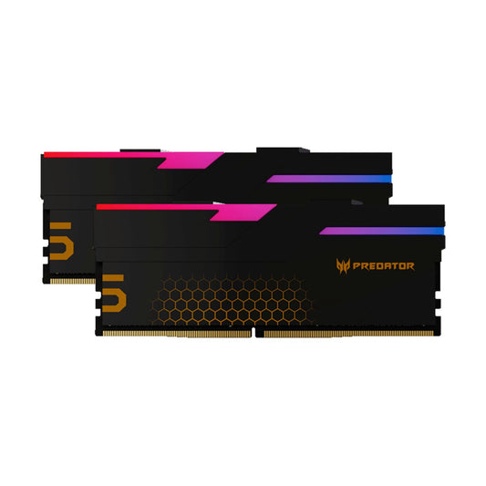 MEMORIA DIMM DDR5 PREDATOR (BL.9BWWR.448) HERMES, RGB, GAMING, 48GB (2X24GB), NEGRO, 7200 MTS, CL36