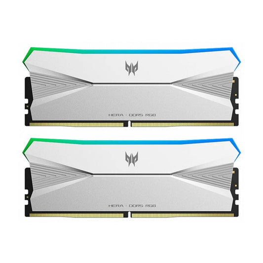 MEMORIA DIMM DDR5 PREDATOR (BL.9BWWR.530) HERA, RGB PLATA, GAMING, 64GB (2X32GB), 6400 MT/S, CL32