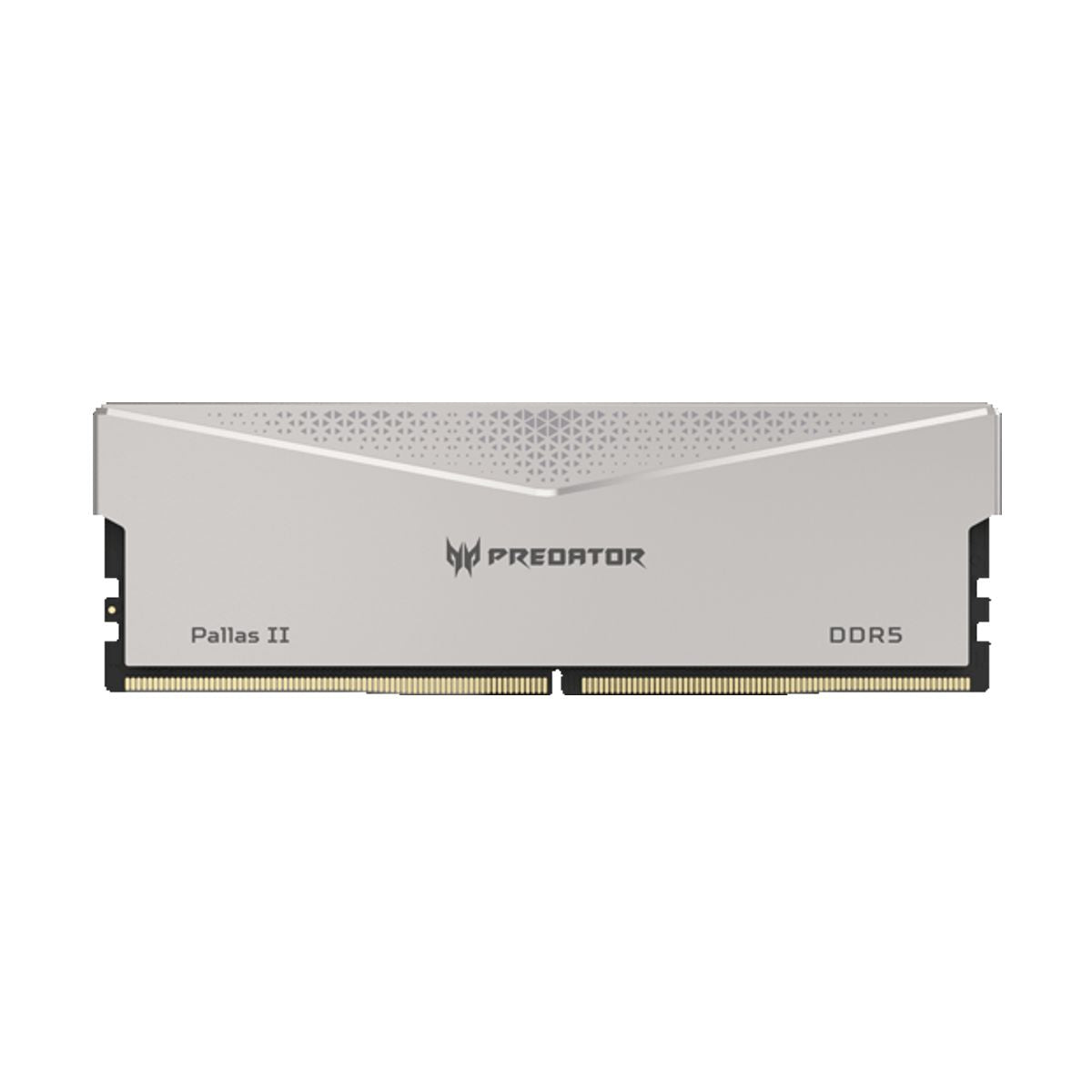 MEMORIA DIMM DDR5 PREDATOR (BL.9BWWR.693) PALLAS II DISIPADOR PLATA, 24GB (X24GB), 6000 MT/S CL32