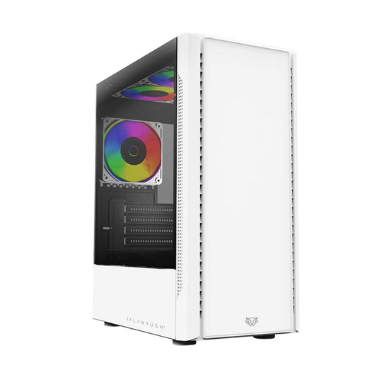GABINETE BALAM RUSH (BR-936101) NYX GI730,MICRO ATX,1*USB 3.0,CRISTAL TEMP,BLANCO