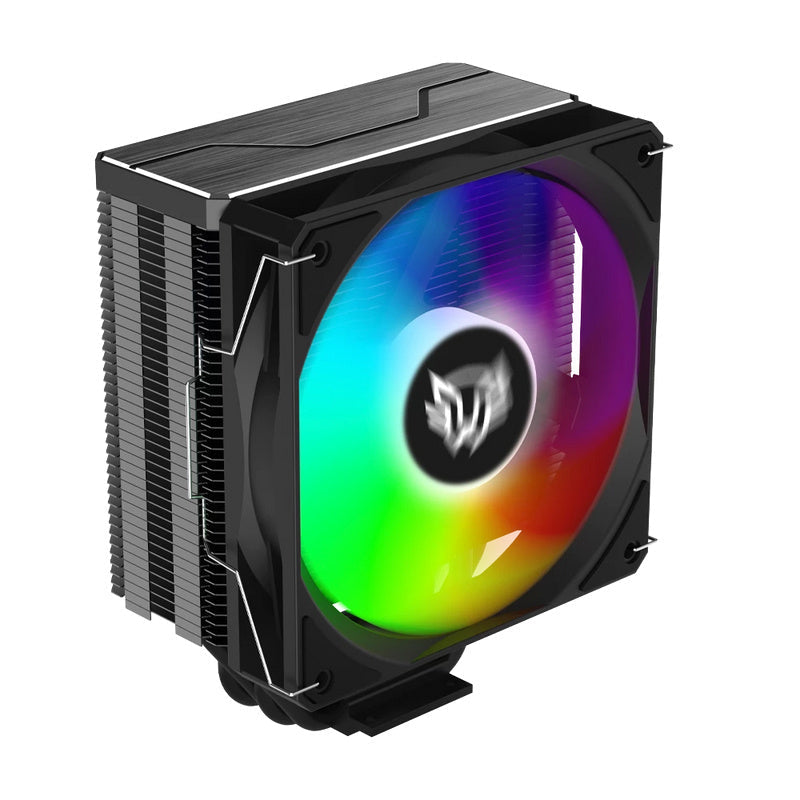 VENTILADOR P/CPU BALAM RUSH (BR-937399) NITROX NX60,VENT 120MM,6 TUBOS,LGA 1700,AM5,ARGB,NEGRO