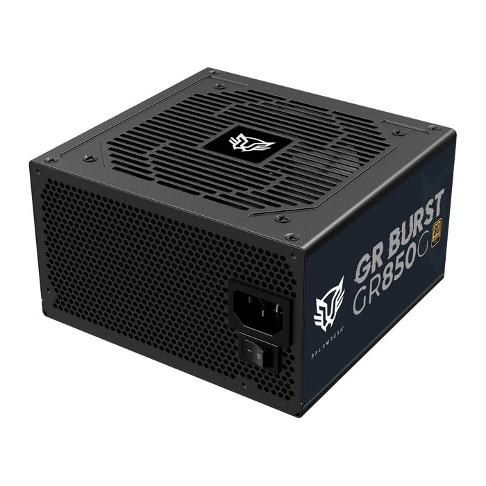 FUENTE DE PODER BALAM RUSH (BR-937658)GR BURST GR850G,850W,80PLUS GOLD,FULL MODULAR,VENT 120MM,NEGRO