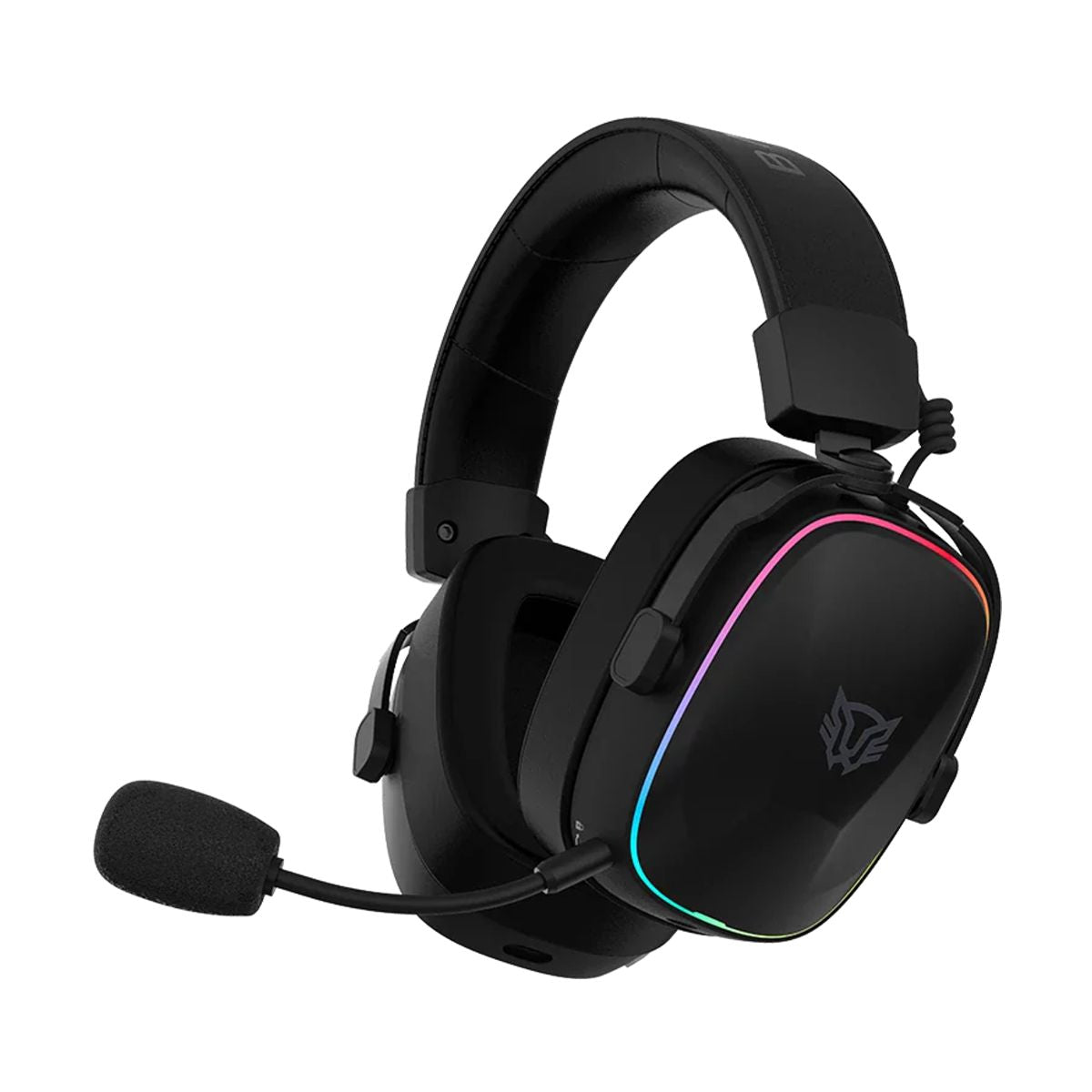 AUDIFONOS BALAM RUSH (BR-938501) AESON EXPERT HS1100, INALAMBRICOS, BLUETOOTH 5.4, SONIDO 7.1, NEGROS