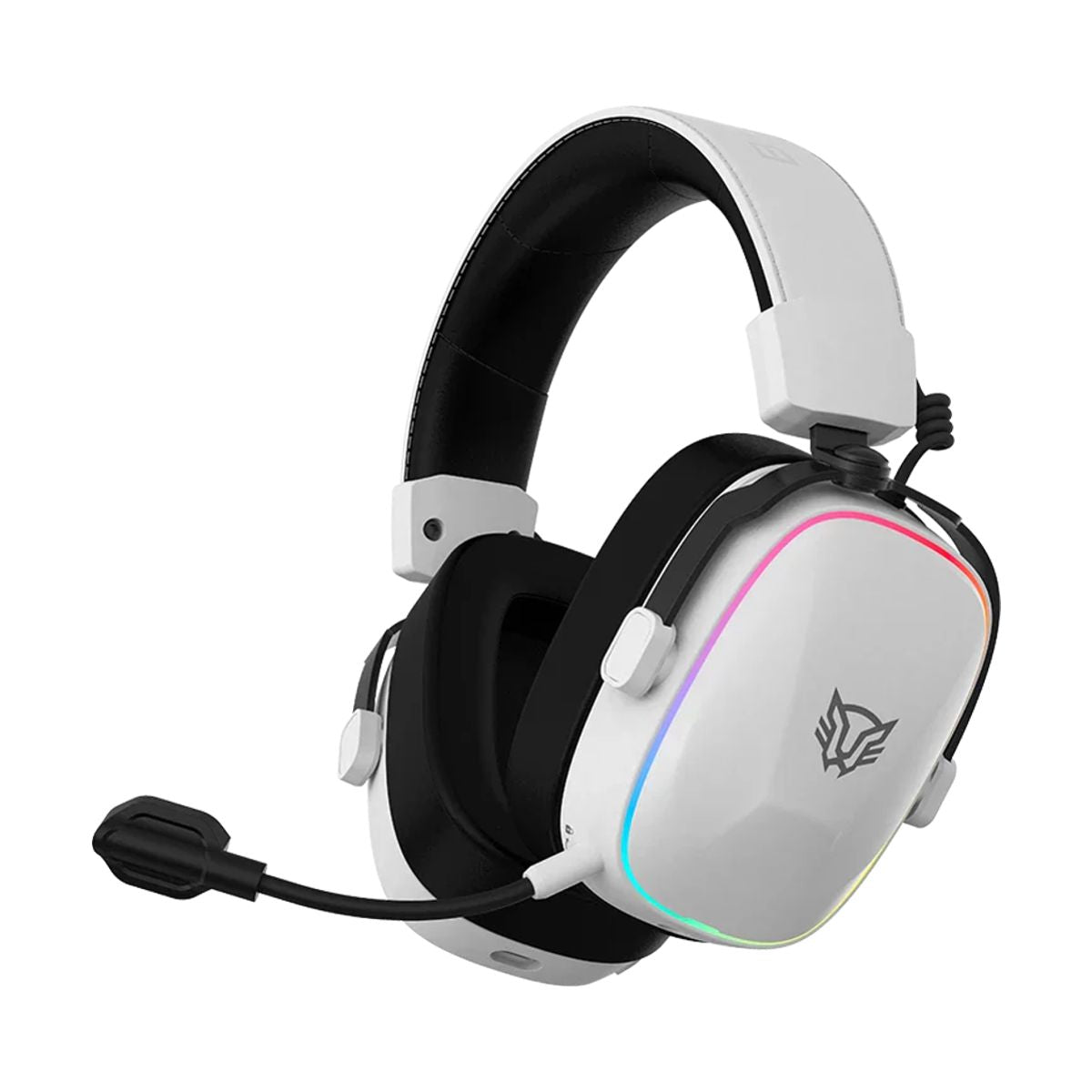 AUDIFONOS BALAM RUSH (BR-938518) AESON EXPERT HS1100, INALAMBRICOS, BLUETOOTH 5.4, SONIDO 7.1,BLANCO