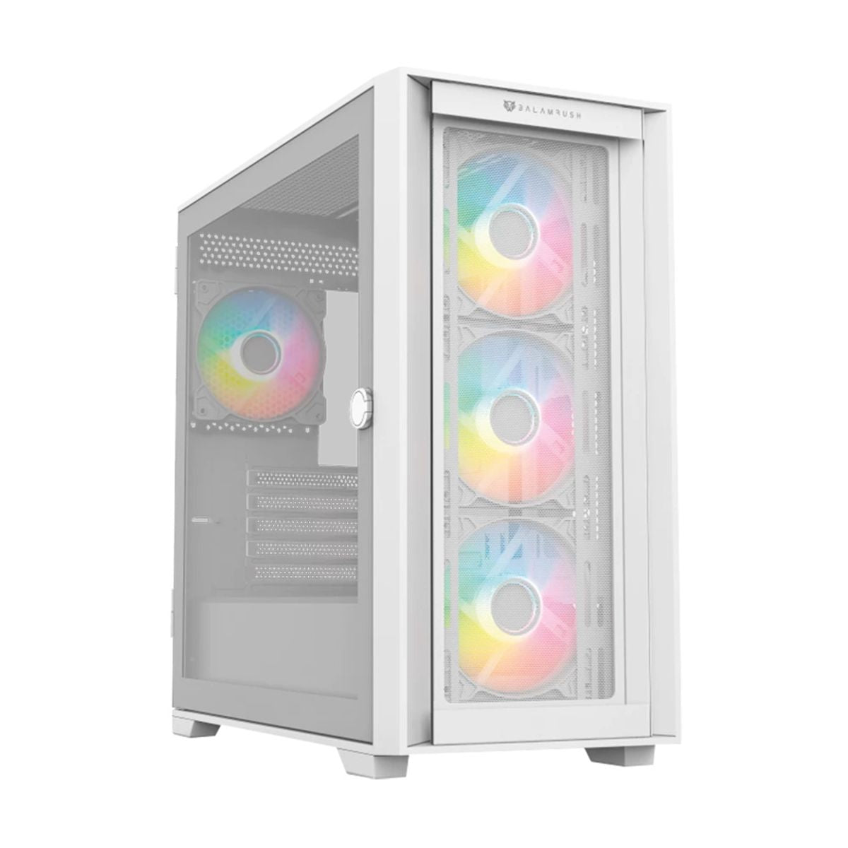 Gabinete Gamer Mini Torre  Carbono Twin Mate 8000 Legend Series - 