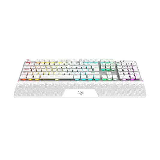 Teclado Gamer Inalambrico DOMINATE EXPERT GK9791 Balam Rush Legend Series Conecta hasta 5 Dispositivos - Color Blanco, BR-940399