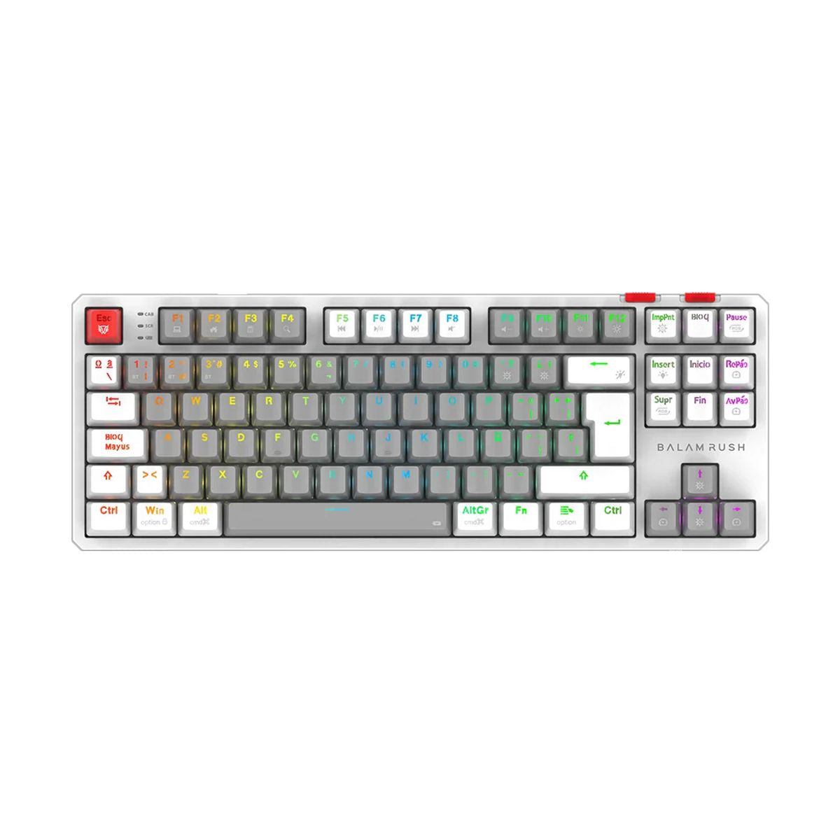 Teclado Gamer Inalambrico LEVEL PRO GK990 Balam Rush Legend Series - 