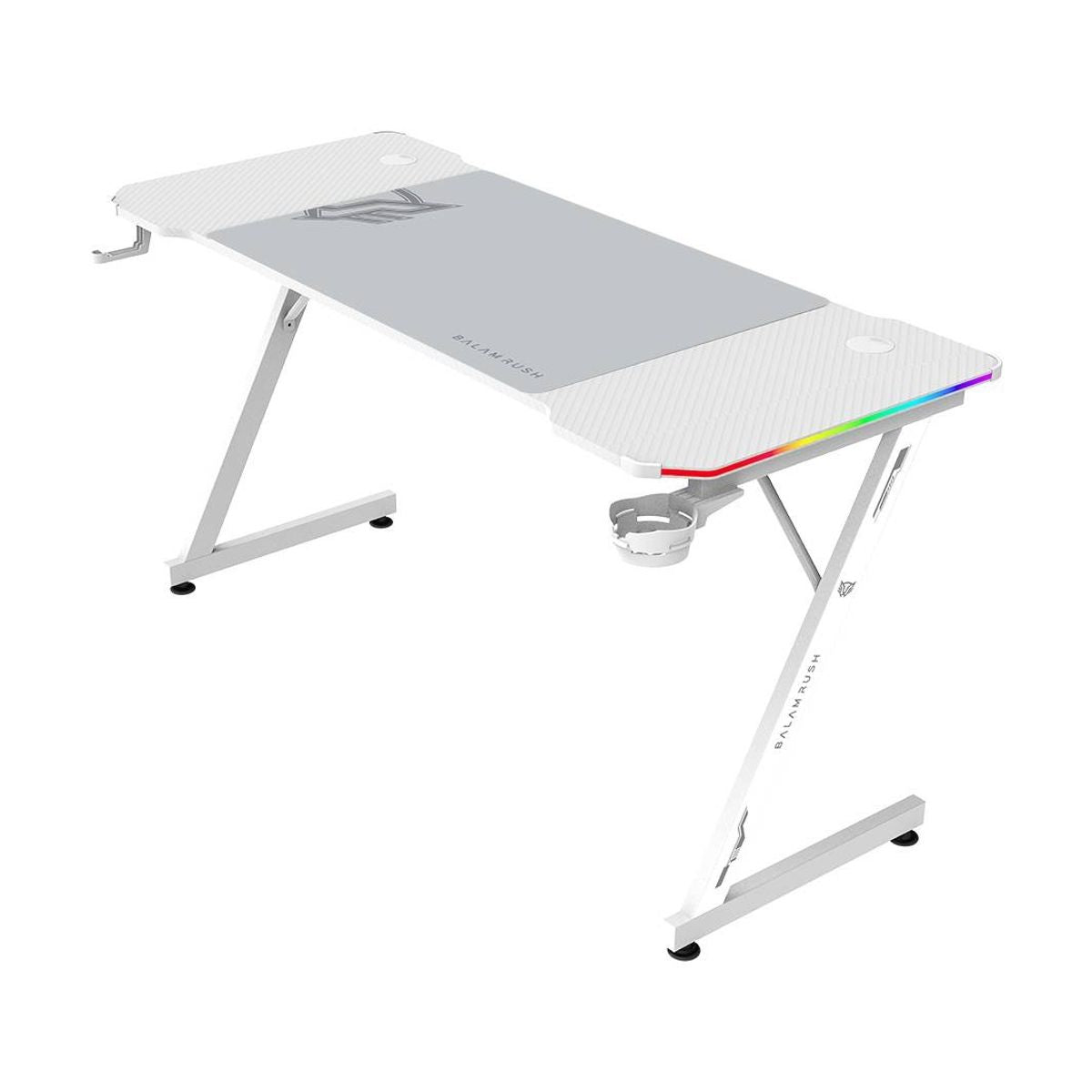 Escritorio Gamer Ergonomico  Olympus Spot Glow MRX6000 Balam Rush Legend Series Escritorio Gamer Ergonomico 140 x 60cm - Iluminacion RGB