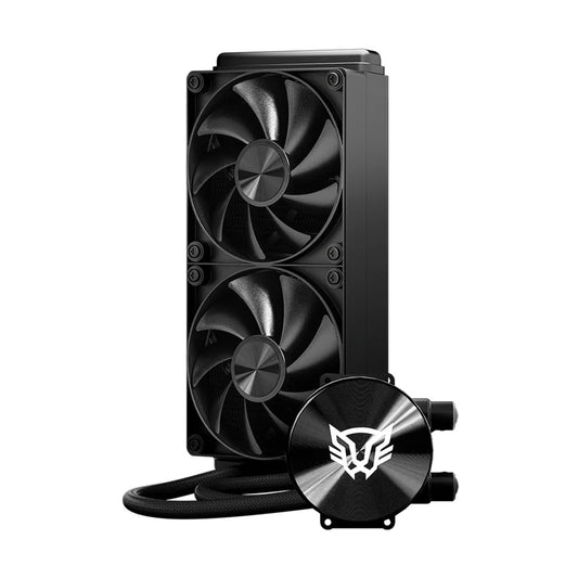 VENTILADOR P/CPU BALAM RUSH (BR-944090) CRYO ALLBLACK 240, TDP 260W, AMD/INTEL, NEGRO